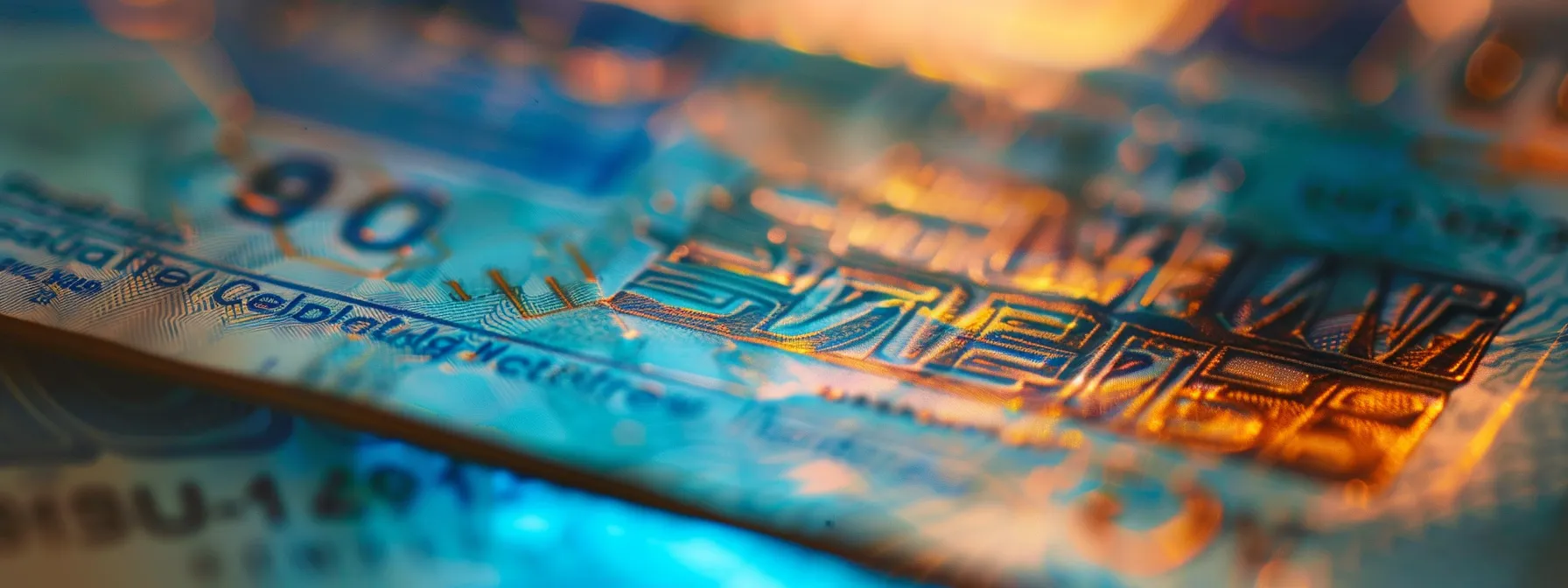 a close-up of a beautifully designed business cheque, featuring intricate security printing technologies and vibrant colors, capturing the balance between aesthetic appeal and robust fraud prevention features, illuminated by soft, natural light to enhance its detail and texture.