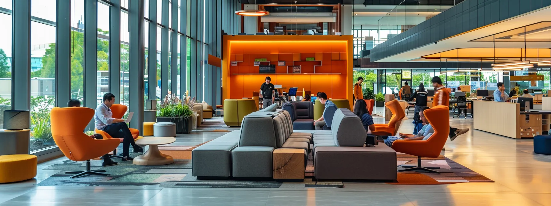 a dynamic and engaging office environment showcasing a diverse group of professionals collaborating over cheque case studies, surrounded by visual representations of customer feedback, with warm, natural lighting highlighting their expressions of insight and determination.
