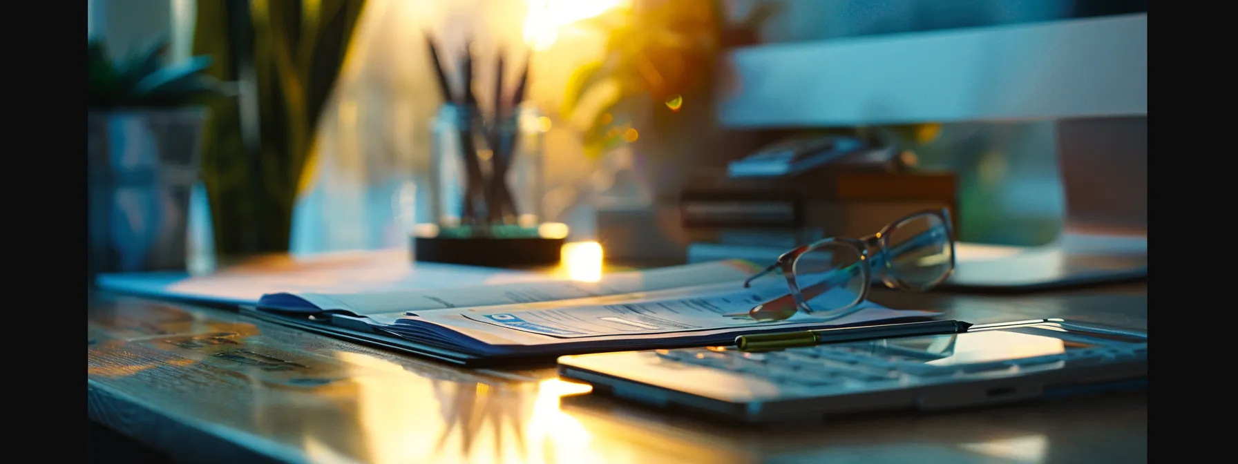 a dynamic composition showcases a sleek digital cheque on a modern desk, juxtaposed against traditional personal and manual cheques, illuminated by a soft, focused light that highlights the evolving landscape of financial solutions.