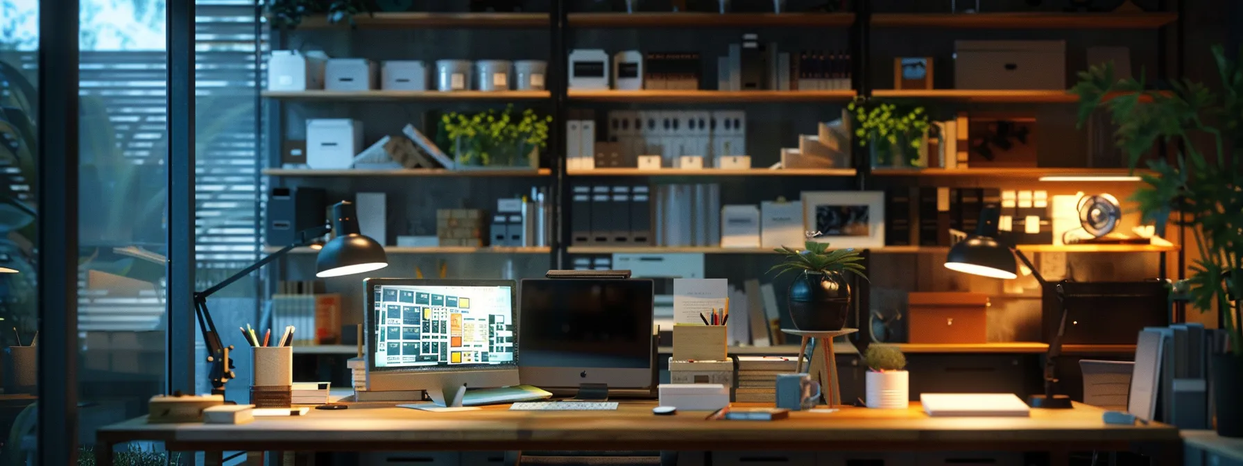 a sleek, organized workspace featuring an array of personalized cheques displayed in an elegant manner, illuminated by soft natural light to emphasize their unique designs and professional quality.