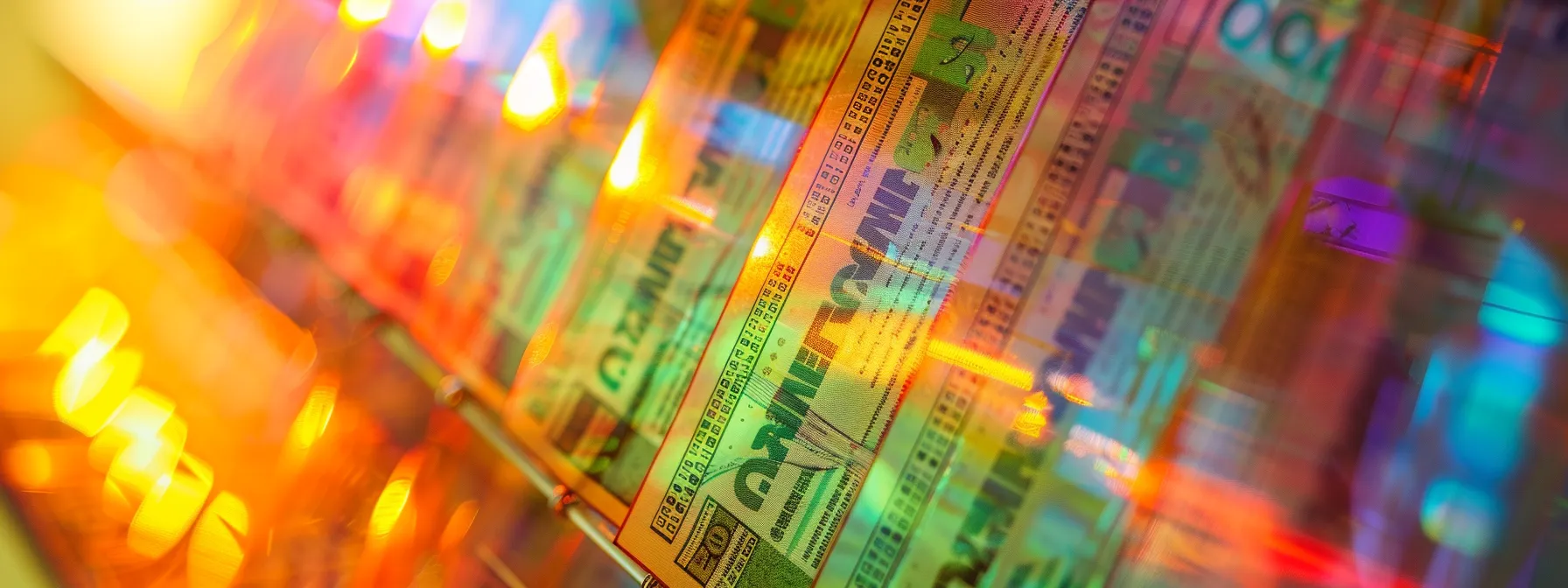 a visually captivating arrangement of elegant, customized cheques featuring vibrant designs and personalized graphics, illuminated under soft, professional lighting to convey a sense of brand identity and business professionalism.