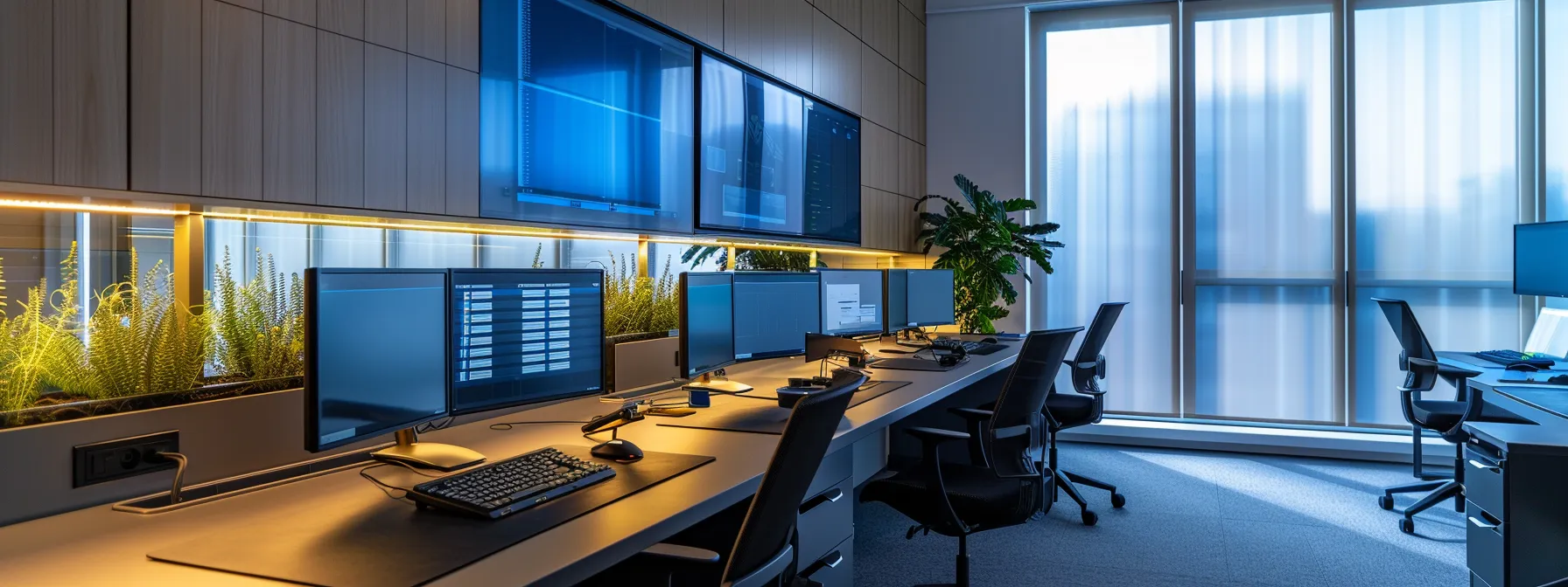 a visually engaging workspace showcases a vibrant array of custom cheque designs, highlighting their clarity and streamlined formats that enhance operational efficiency in financial workflows, illuminated by soft desk lighting to emphasize the professionalism of the setting.