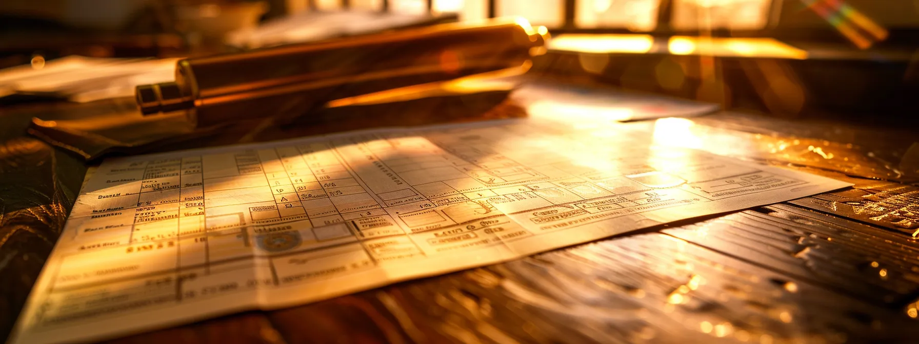 a visually striking close-up of elegantly designed custom cheques laid out on a sleek, polished wooden desk, with soft, warm lighting highlighting the intricate details and textures of the cheque designs, conveying a sense of financial sophistication and thoughtful budgeting.