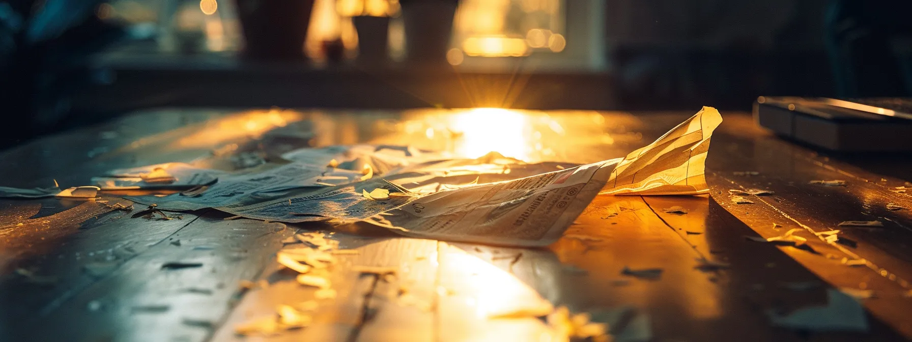 a visually striking scene featuring a close-up of an ominous, crumpled cheque lying on a polished wooden desk, illuminated by soft, focused lighting that highlights the tension surrounding its potential legal consequences.