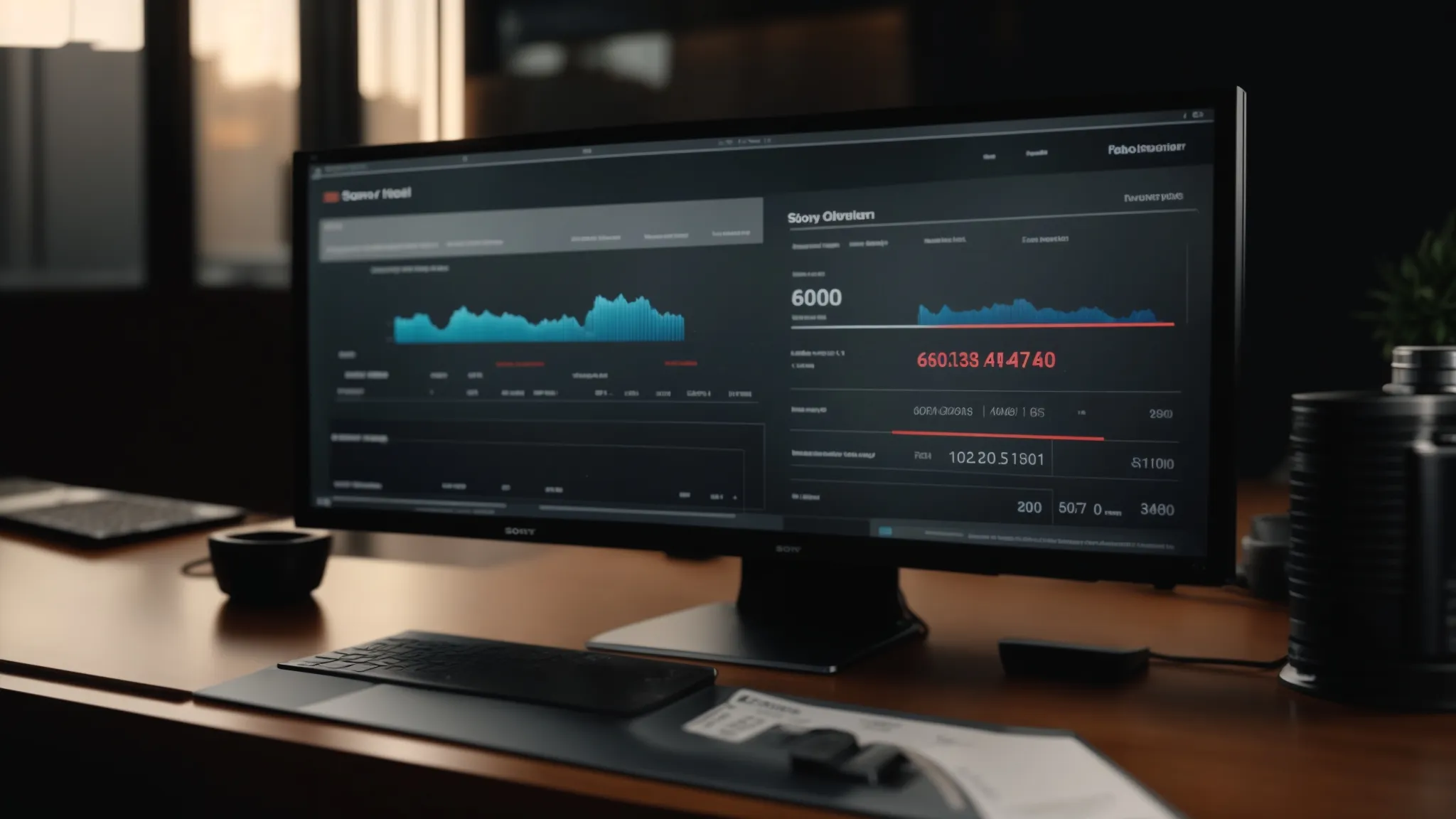 a sleek, modern online dashboard displaying an organized, user-friendly interface for tracking business and personal cheque orders, illuminated by soft, ambient lighting to emphasize clarity and efficiency.