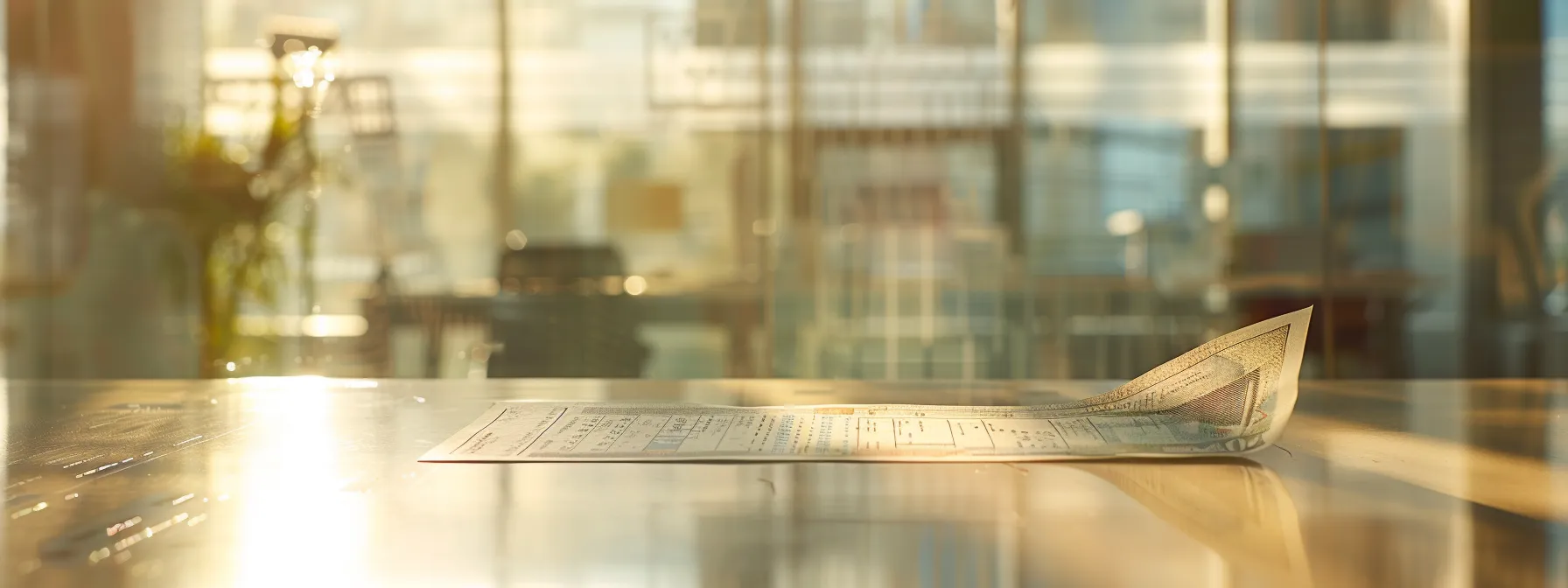 a close-up view of a pristine, preprinted laser cheque showcasing intricate security features, set against a blurred backdrop of a modern office environment, conveying trust and professionalism in financial transactions.