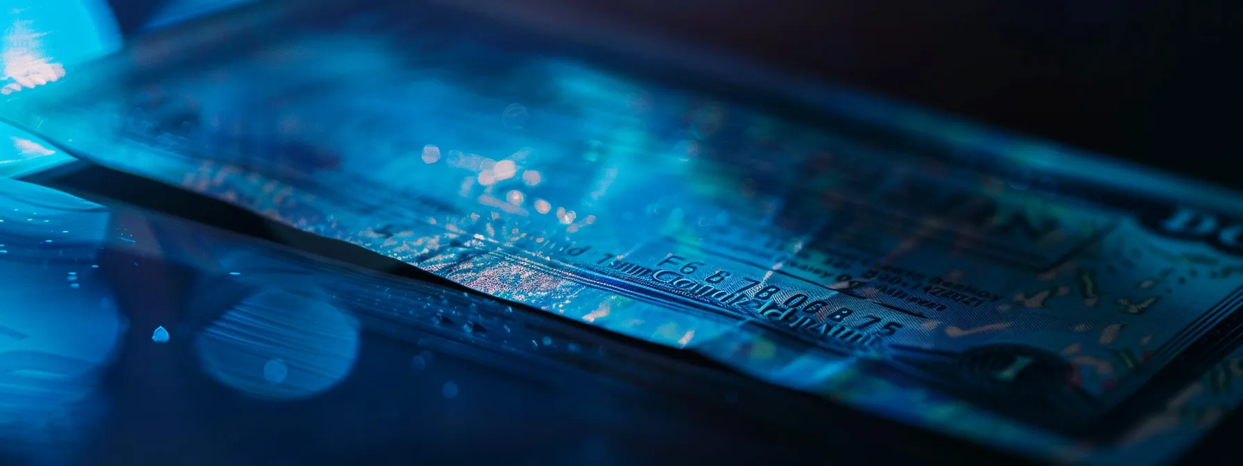 a close-up of an elegantly designed, customized business cheque showcasing vibrant branding elements, set against a sleek, professional background with soft, diffused lighting to emphasize the quality of print and design.