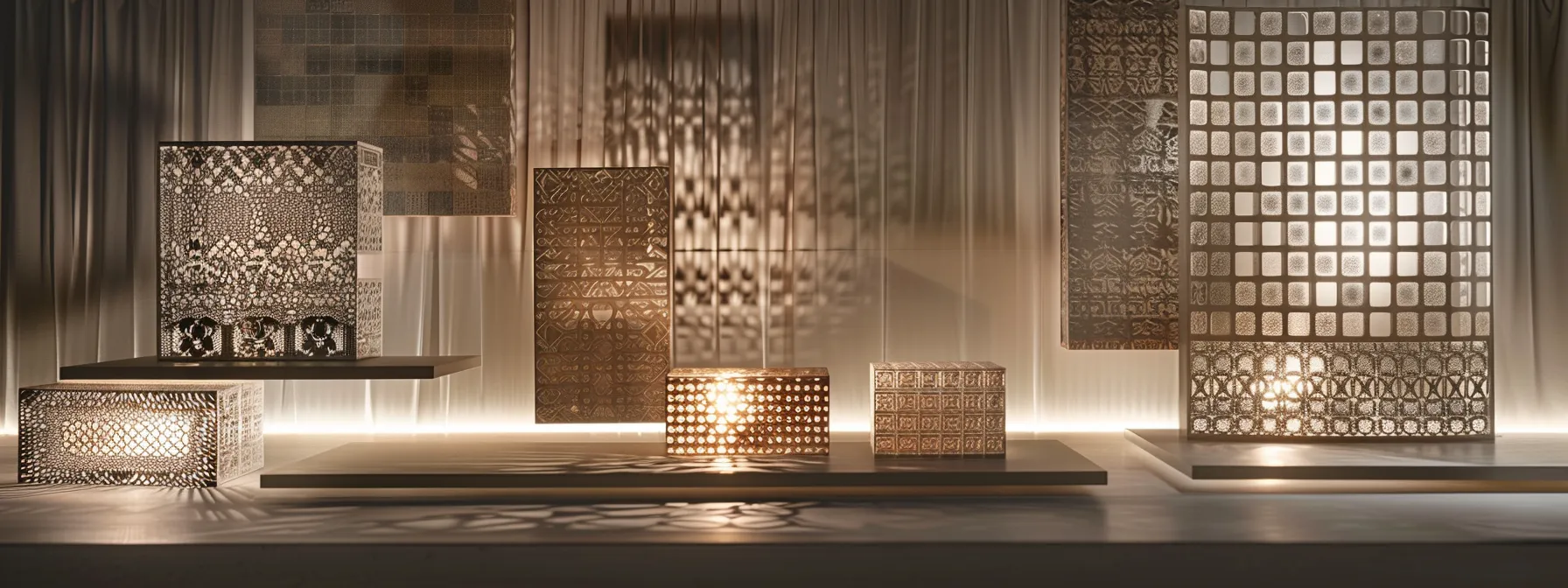 a visually striking arrangement of elegantly designed cheques, showcasing intricate patterns and textures, illuminated under soft natural light that highlights their sophisticated details against a minimalistic backdrop.