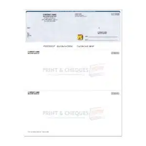 High quality laser cheques