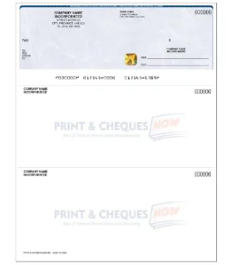High quality laser cheques